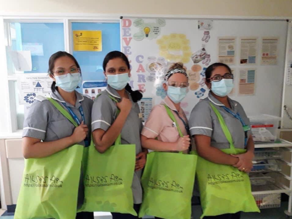 Providing comfort to families